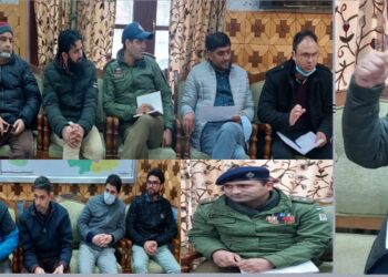 ADC Kupwara reviews arrangements for conduct of written test of AA Finance