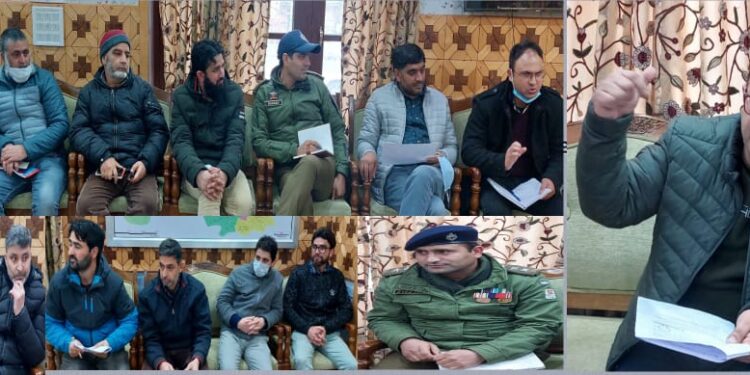 ADC Kupwara reviews arrangements for conduct of written test of AA Finance
