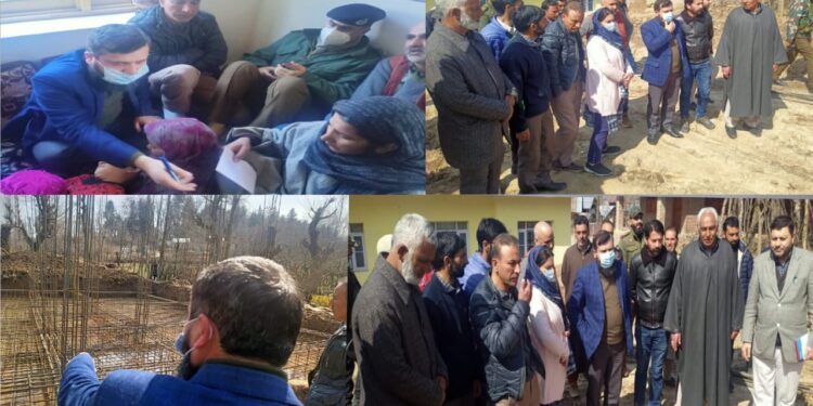 DC Kupwara visits families of deceased Fayaz Ahmad Dar and Mohammad Amin Bhat