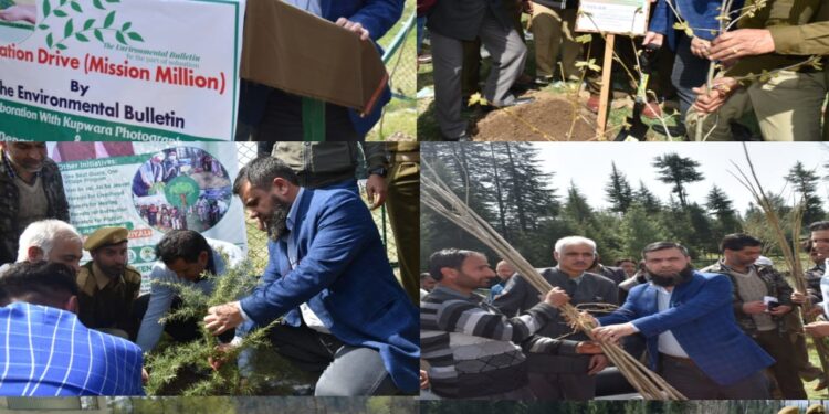 DC Kupwara kickstarts plantation drive at Dedikot