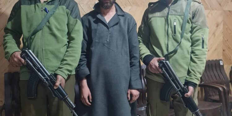 One more notorious drug peddler arrested by Kupwara Police,contraband substance recovered