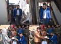 DC Kupwara visits fire victims at Ganaie Mohallah Kupwara