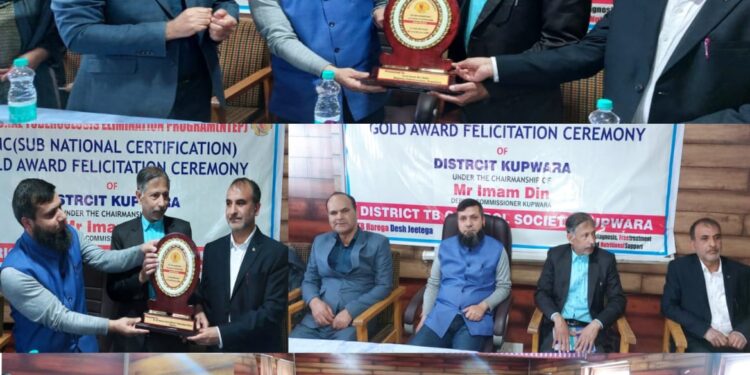 DC Kupwara gives away CoA to Health Officers, officials