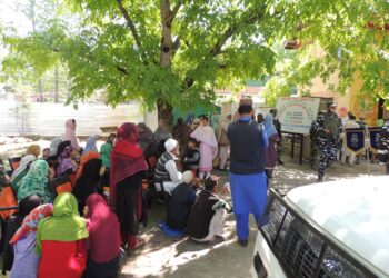 98 BN CRPF Organises Free Medical Camp