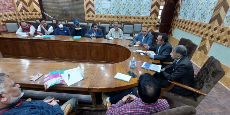 Arrangements for conduct of Mega Health Camp reviewed at Kupwara