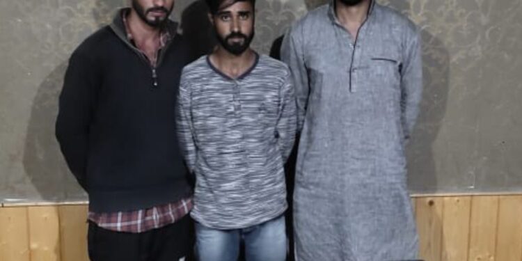 Three OGWs arrested, arms and ammunition recovered