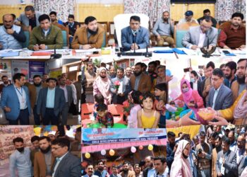Additional Secretary Textiles (GoI) Shri Shantmanu (IAS) visits Kupwara, reviews developmental scenario, conducted field visit