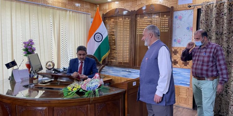 Khalid Jahangir Begins His Second Stint As DC Kupwara