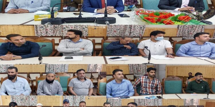 DC Kupwara asks revenue officers to play proactive role in resolving of public grievances, delivery system