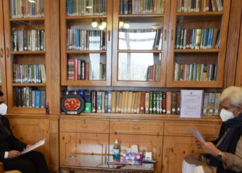 President AJKYS, Sajid Yousuf Shah, Calls on LG Manoj Sinha