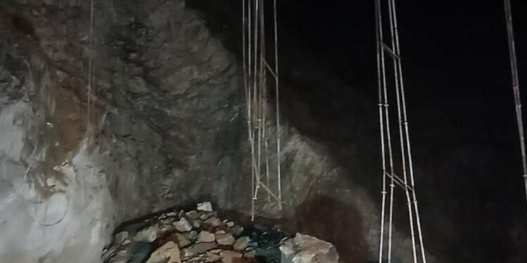 Several feared trapped as under construction tunnel collapses in Ramban
