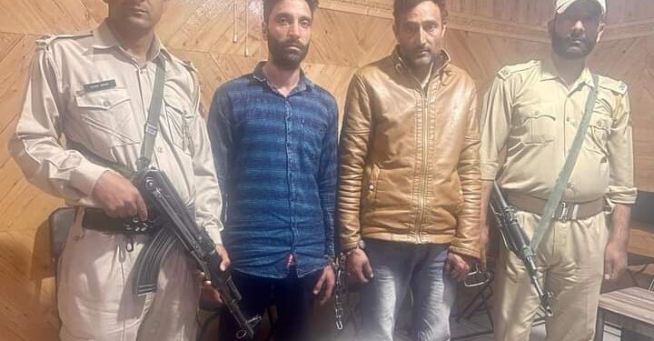 Kupwara:Two drug peddlers arrested, narcotics recovered