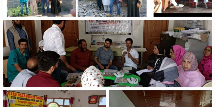 ACD Kupwara visits remote border areas in karnah, Stresses for timely completion of works