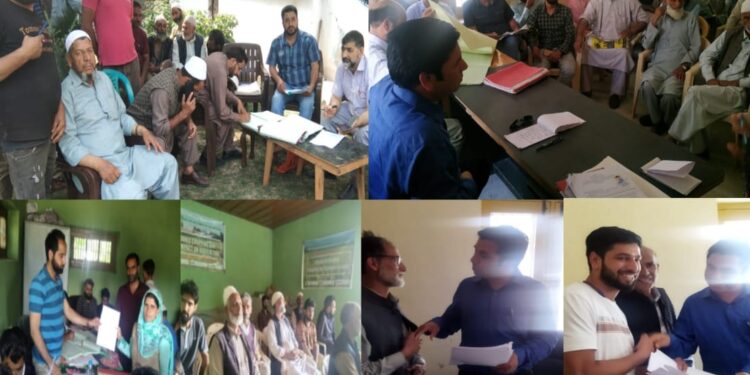 Revenue Services Camps held at Karihama, Kandi, Chamkoot, Dahama