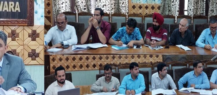 DC Kupwara chairs DLTFC for Mission Youth