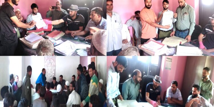Revenue Services Camps held at Qaziabad, Machil