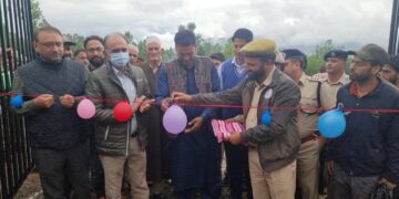 Dr. Mohit Gera PCCF J&K inaugurates Eco Park at Kupwara .