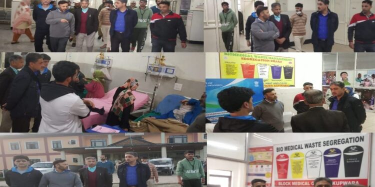 DC Kupwara visits SDH Kupwara Directs CMO to augment health facilities in Hospital