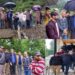 DC Kupwara visits Pothwari Nowgam, reviews situation arisen due to incessant rains