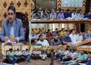 DC Kupwara reviews Disaster Management preparedness