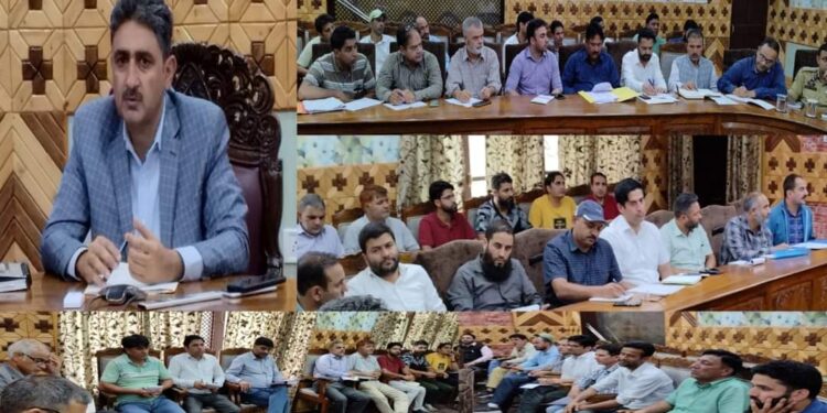 DC Kupwara reviews Disaster Management preparedness