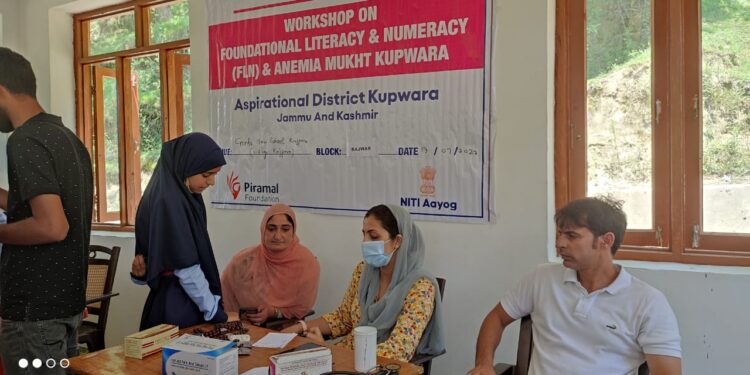 Handwara:Anemia Screening Camp organised in Rajwar
