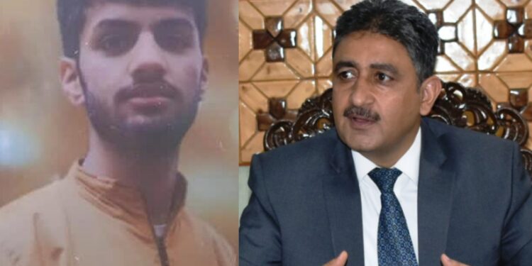 DC Kupwara expressed grief over drowning of Shahid Amin Beigh