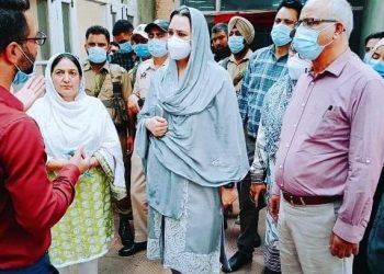 DC B’la visits Chinabal Pattan; takes Stock of 25th Muharram Arrangements