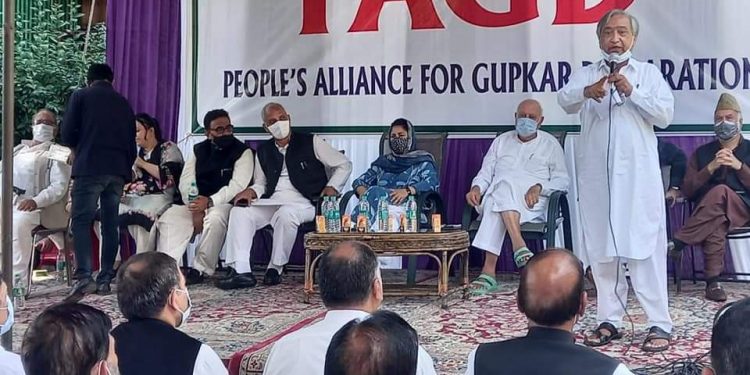 No question of sidelining, ignoring anyone within PAGD: Spokesman