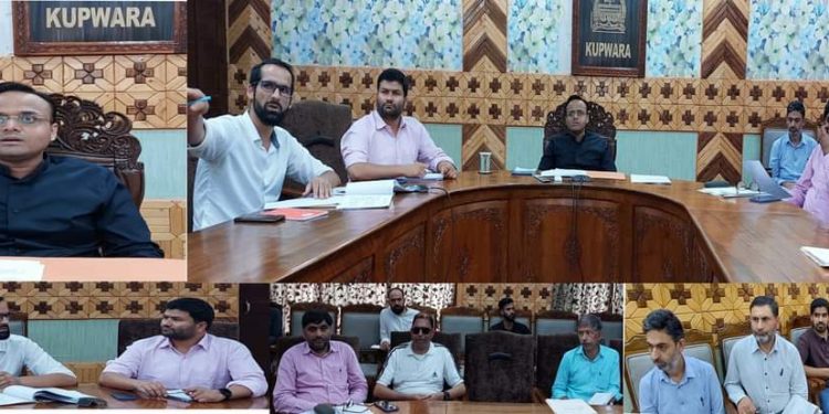 DC Kupwara reviews progress for establishment of DDRC