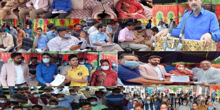 Block Diwas held at Zachaldara-Handwara, Tangdar
