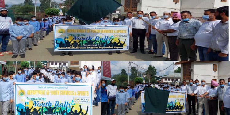 YS&S Department holds Youth Rally at Kupwara
