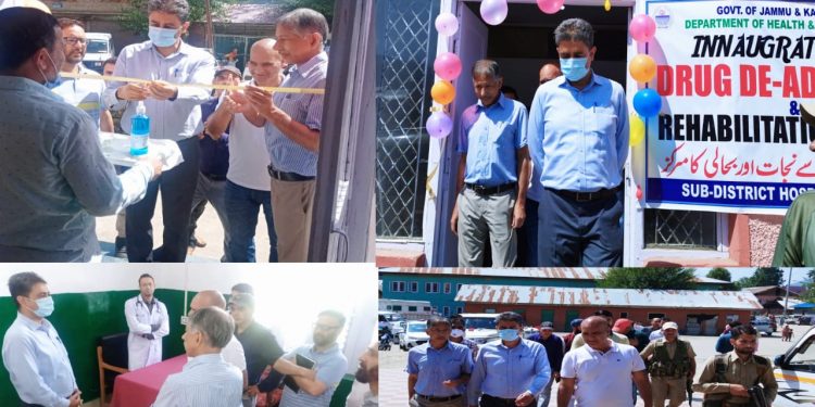 DC Kupwara inaugurated Drug Deaddiction & Rehabilitation Centre at SDH Kupwara