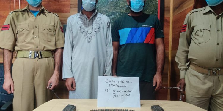 02 LeT Militant associates Held in Budgam: Police