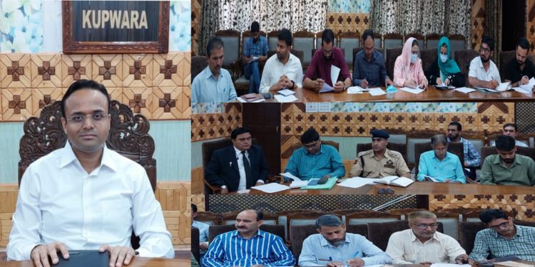 Nasha Mukt Bharat Abhiyan:DC Kupwara reviews preparations for month long Abiyan