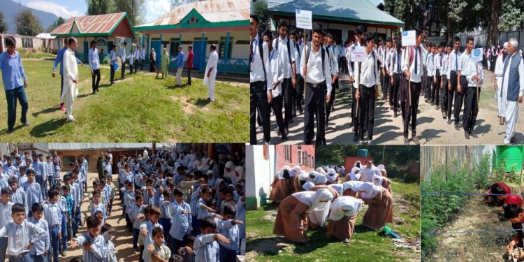 Swachhata Pakhwada: Education Department Kupwara carried Swachhta activities in all the institutions