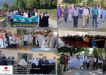 ‘Nasha Mukt J&K Abhiyan’Student rallies, Pledge ceremonies, Debates, Painting competitions across Kupwara district marked 2nd Day of month long Abiyan