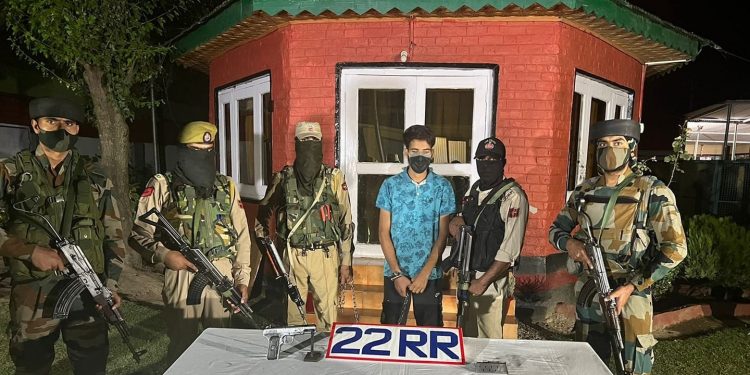 Hybrid Militant Arrested by Sopore Police
