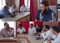 Nasha Mukht J&K Abhiyan:SDM Karnah chairs meeting,  sought cooperation of stakeholders