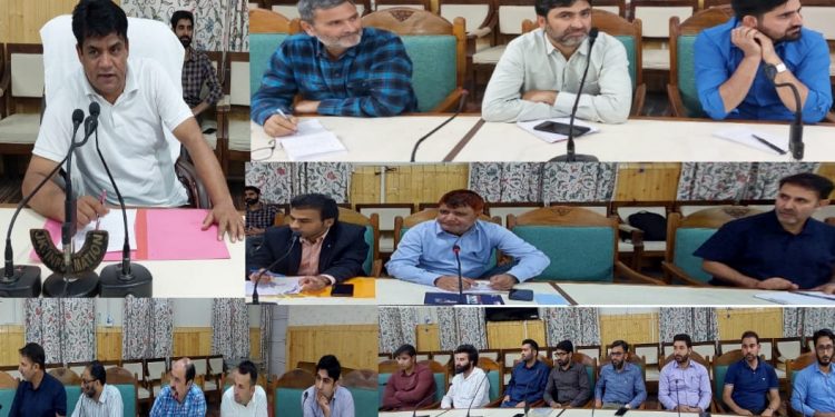 Chairman DDC Kupwara reviews measures for controlling of LSD