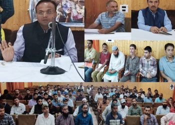 DEO Kupwara chairs review meeting of BLOs of 3-Kupwara constituency