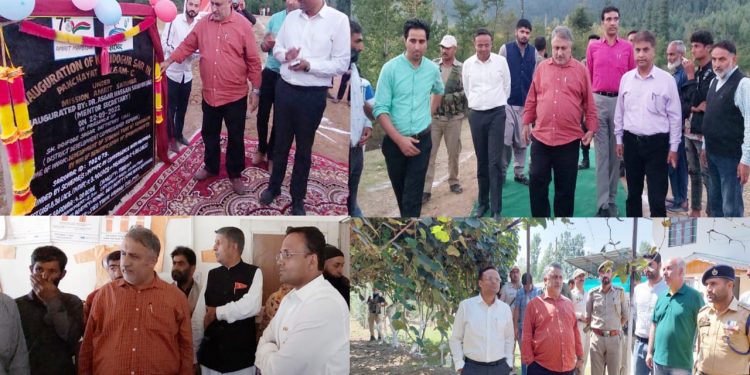Pr. Secretary Skill Development visits Kupwara district