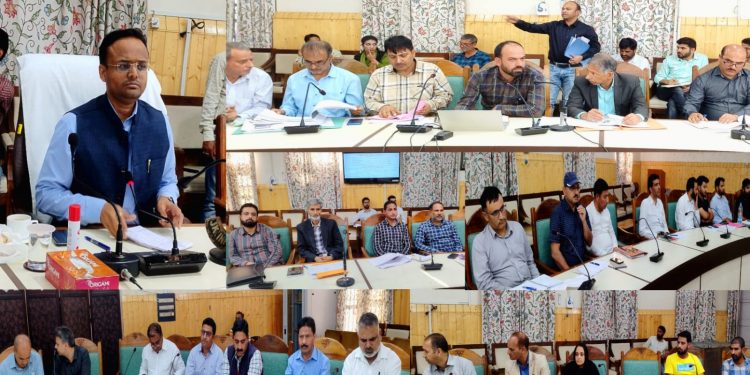 DDC Kupwara reviews status of health facilities in district