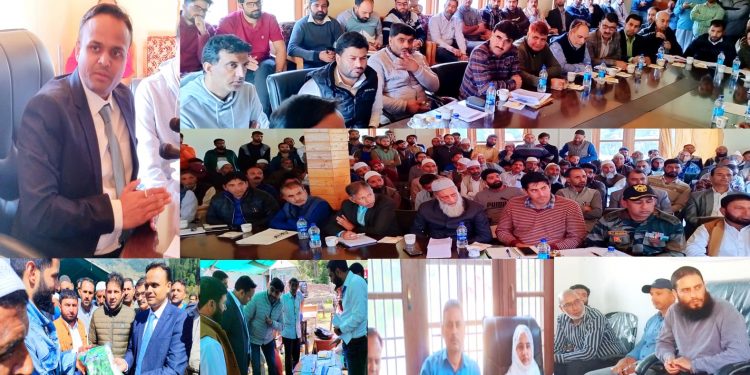 DDC Kupwara chairs block diwas at far flung Machil block
