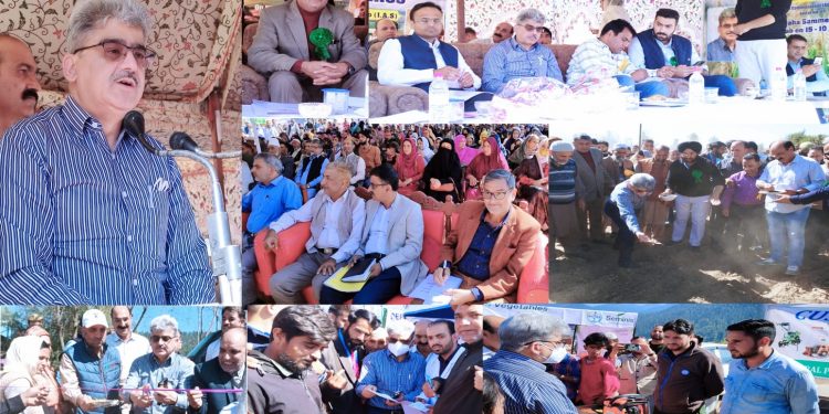 Atal Dulloo inaugurates Rabi campaign 2022-23 in Maha Kisan Sammelan at Kupwara