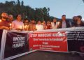 Peace Rally, Candle March held at Kupwara town