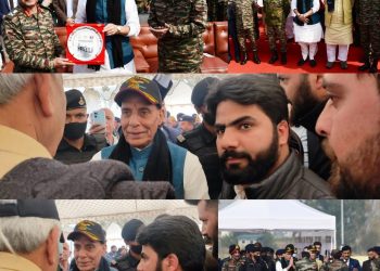 Committed to implement Parliament resolution about retrieving PoK: Rajnath Singh in Srinagar