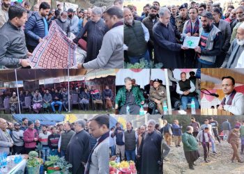Pr Secretary Skill Dev participates in B2V4 at Zangli-Kupwara
