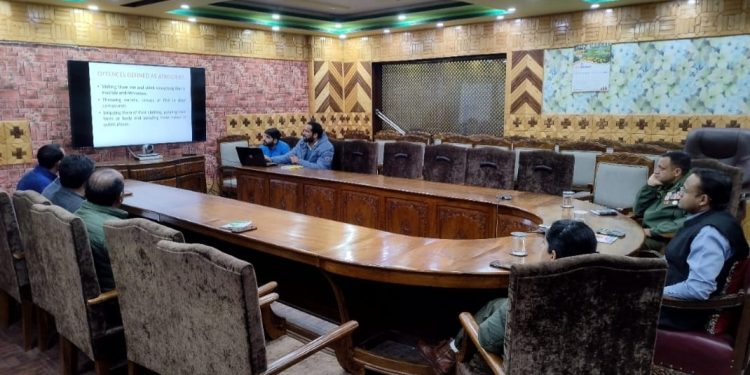 DC Kupwara chairs DLVMC, reviews implementation of SC/ST(Prevention of Atrocities) Act