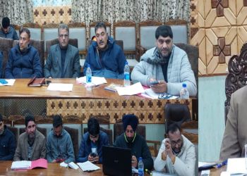 DDC Kupwara reviews progress of projects under SAMAGRA Shiksha